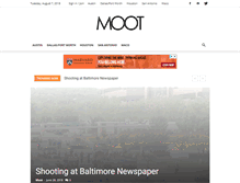 Tablet Screenshot of mootmagazine.com